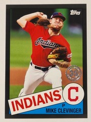 2020 Topps #85TB-14 Mike Clevinger 85' Design Black 248/299 Indians